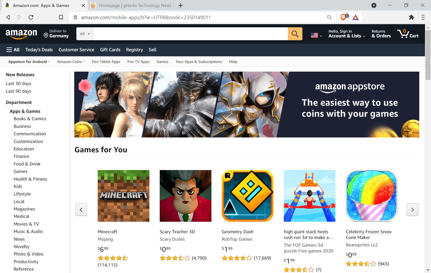 amazon app store windows 11