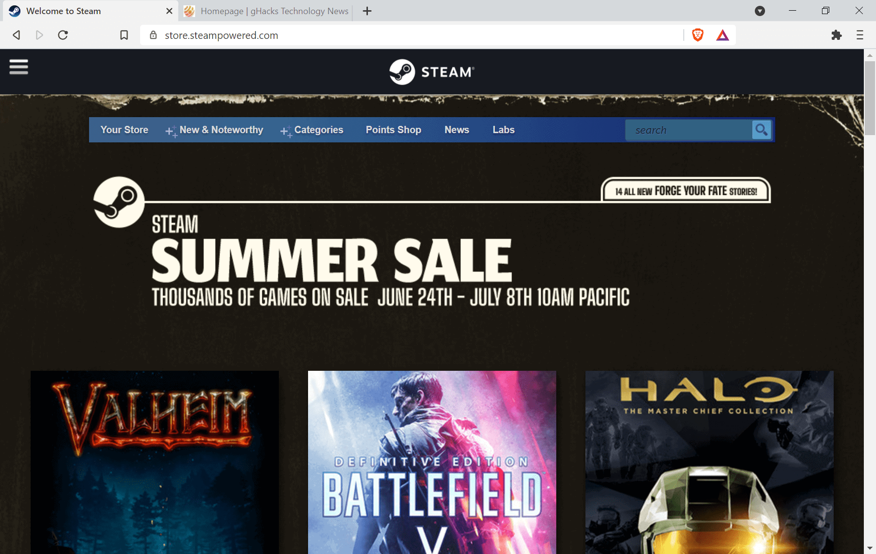 Steam summer sale 2021