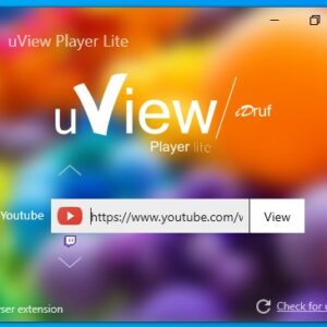 uView Player Lite is a freeware picture-in-picture video player that supports many streaming services