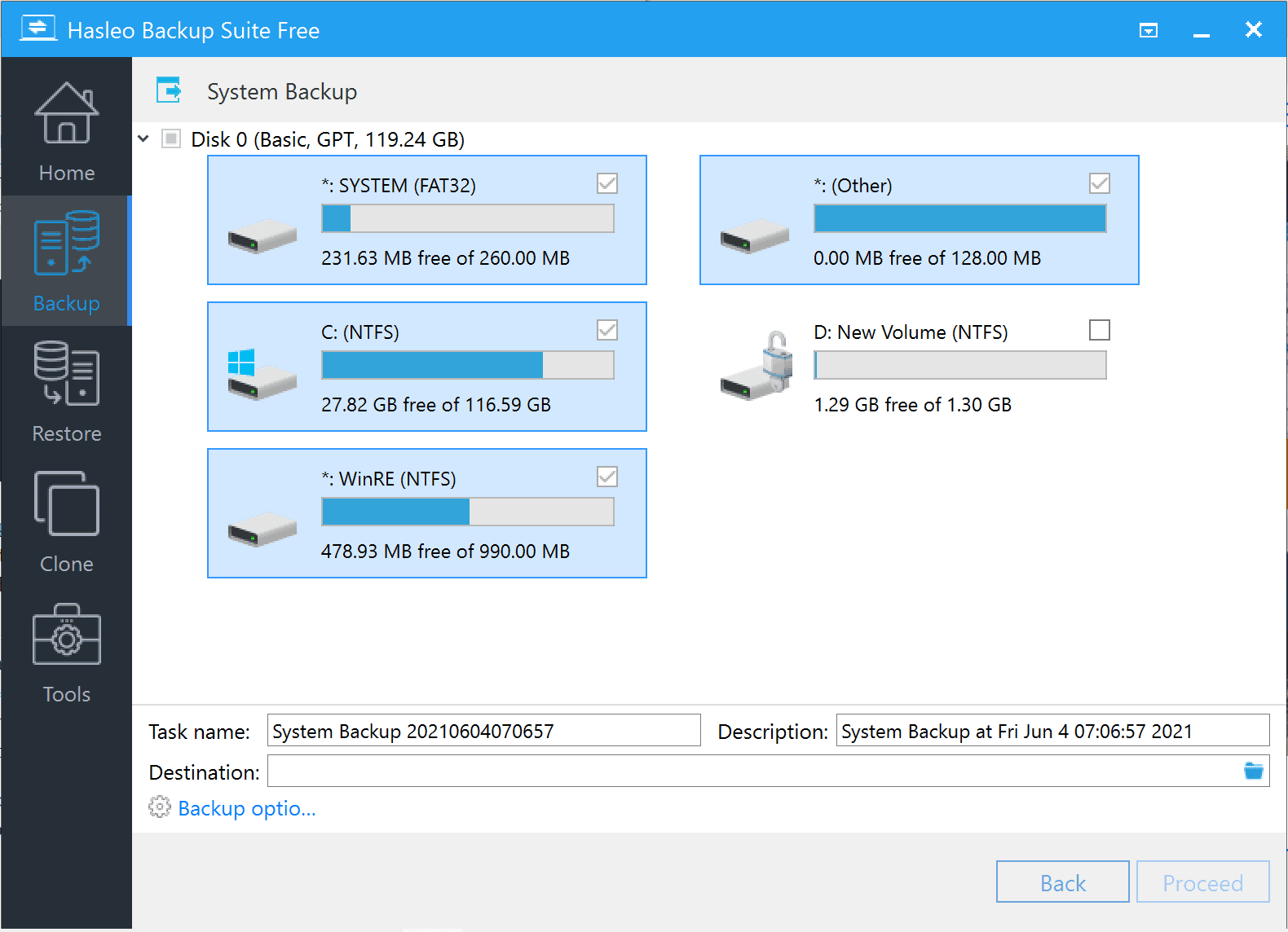 windows system backup