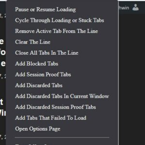 Load tabs in batches with the Load Background Tabs Lazily extension for Firefox and Chrome