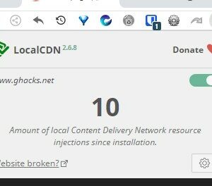 LocalCDN Chrome Extension