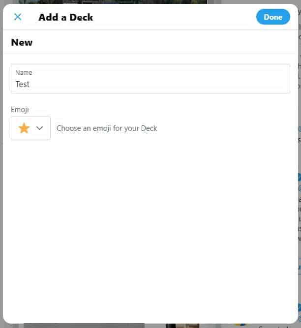 TweetDeck Preview add decks