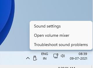 Windows 11 2nd preview build - troubleshoot sound problems
