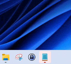 Windows 11 new taskbar icon flash animation