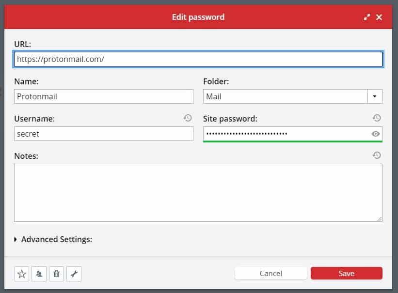 LastPass Password Manager - add a login