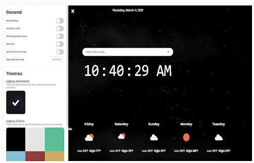 Best Weather Extension for Chrome