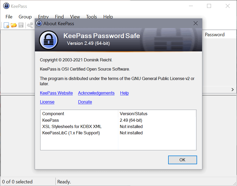 keepass 2.49