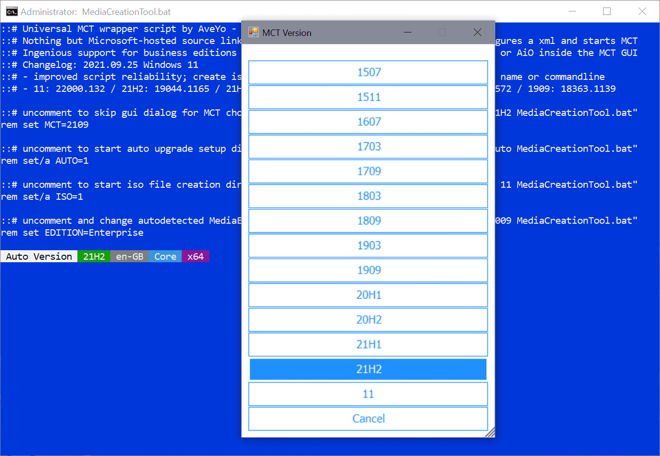 MediaCreationTool.bat: download Windows 11 ISOs and bypass system  compatibility checks - gHacks Tech News