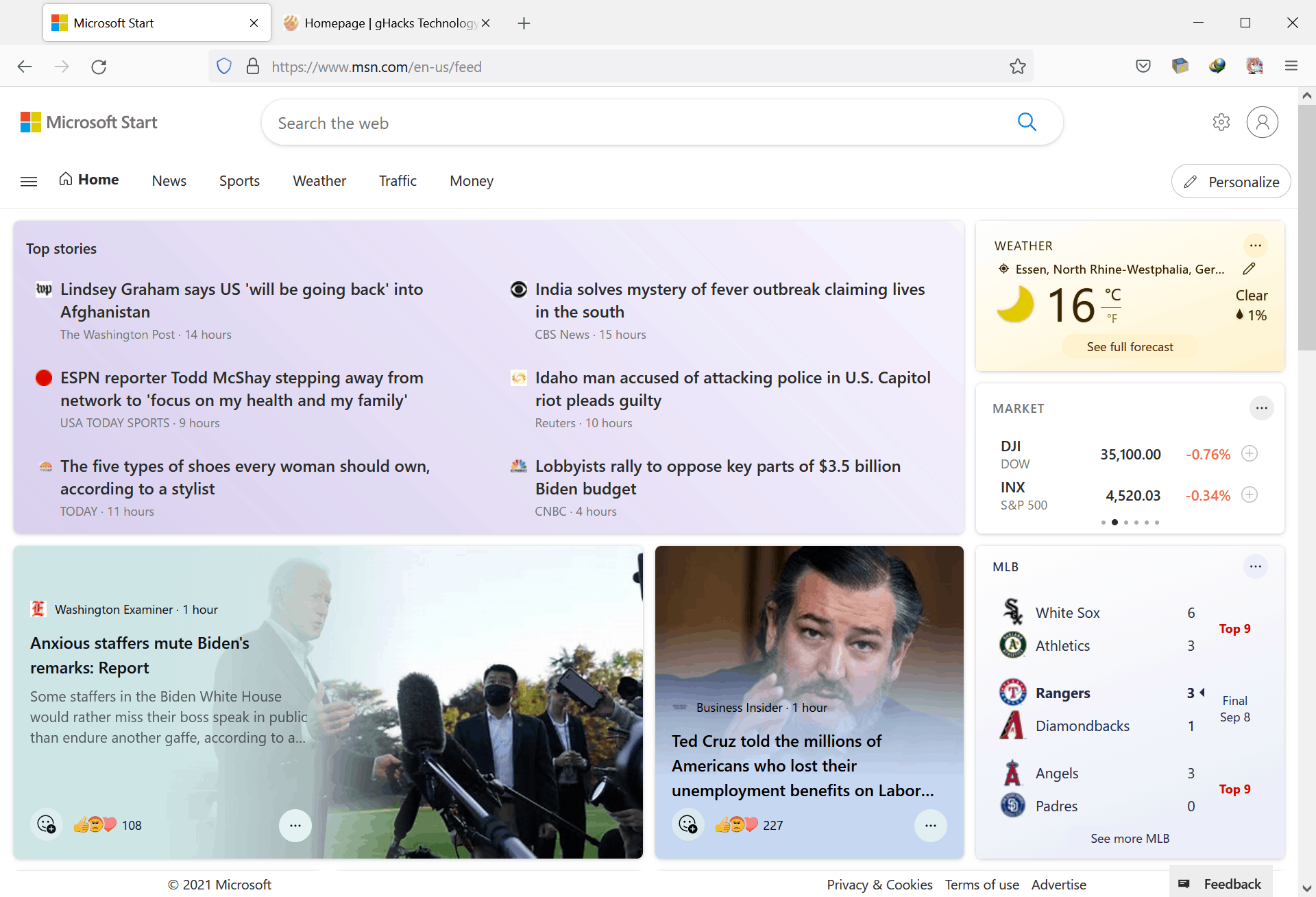 Microsoft Start: news and interests expanded to the Web and Apps
