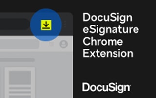 7. Logo for the DocuSign Chrome extension for Gmail