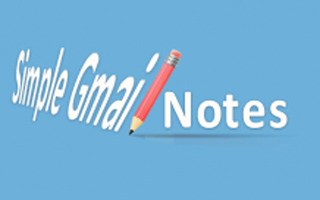 9. Logo for the Simple Gmail Notes Chrome extension