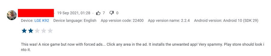 Android game developer says some ads were able to bypass Google Play to install third-party apps