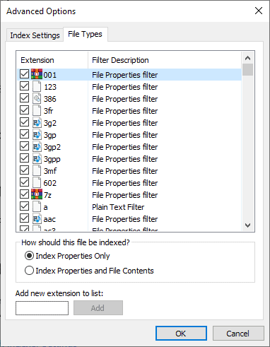 file types