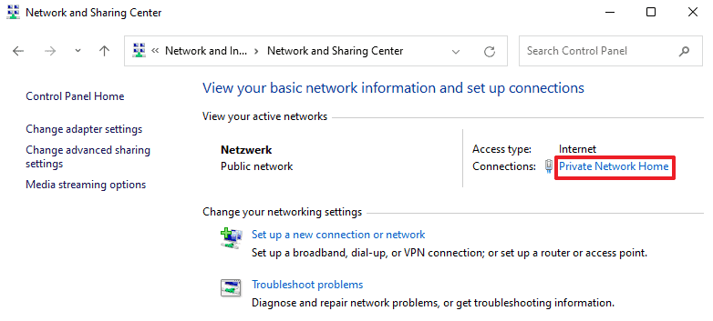 How to change network names on Windows 11