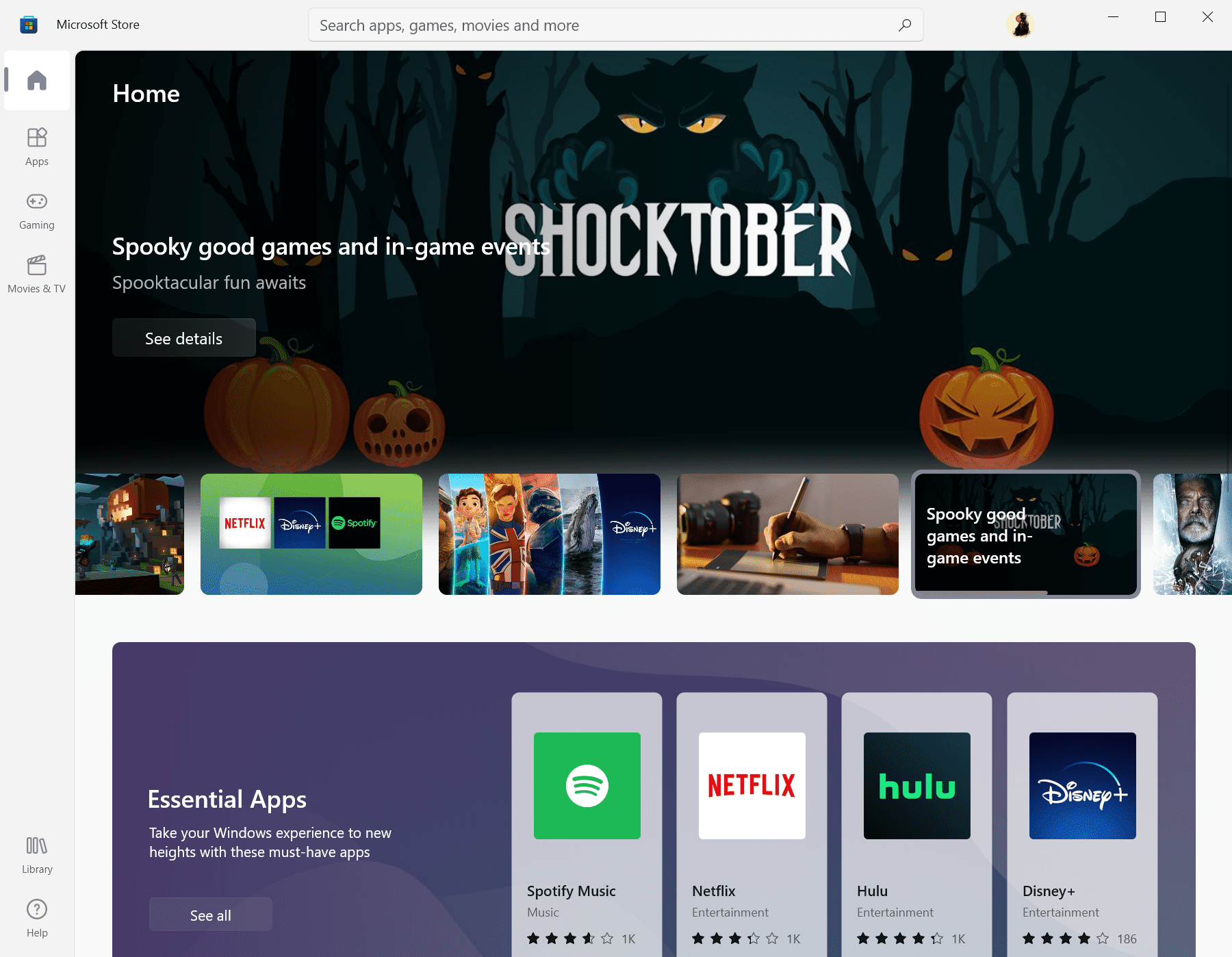 new microsoft store windows 10