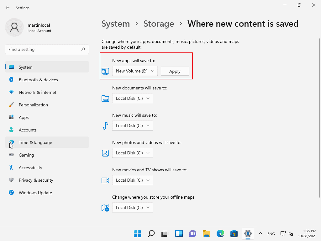 Back to Basics: How to change the default save location in Windows 11