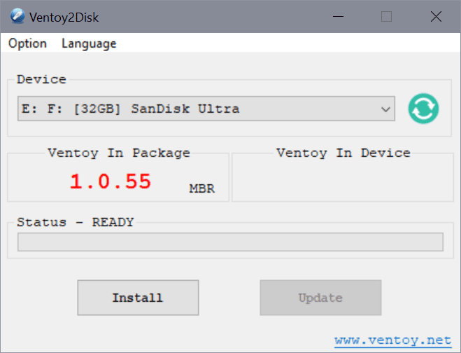 Ventoy 1.0.55: bypass Windows 11 -kravskontroll under installasjonen ventoy 1.0.55 windows 11 krav installasjon-bypass