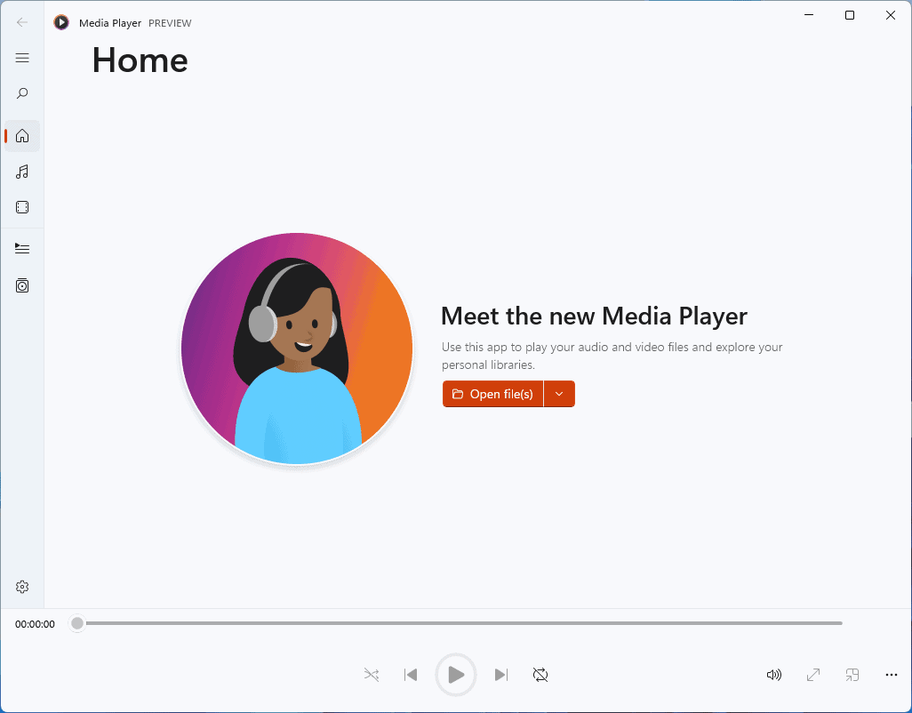 New Media Player for Windows 11 released for Insiders on the Dev Channel