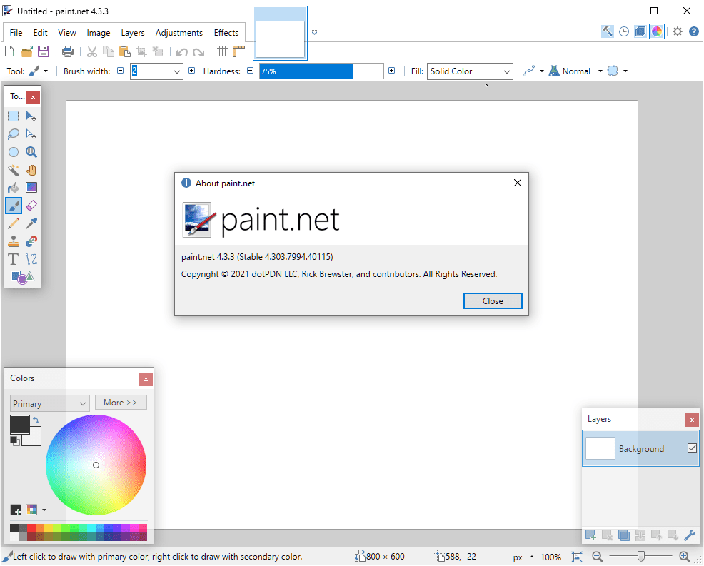 Paint.NET 4.4 will only support 64-bit versions Windows 10 and 11