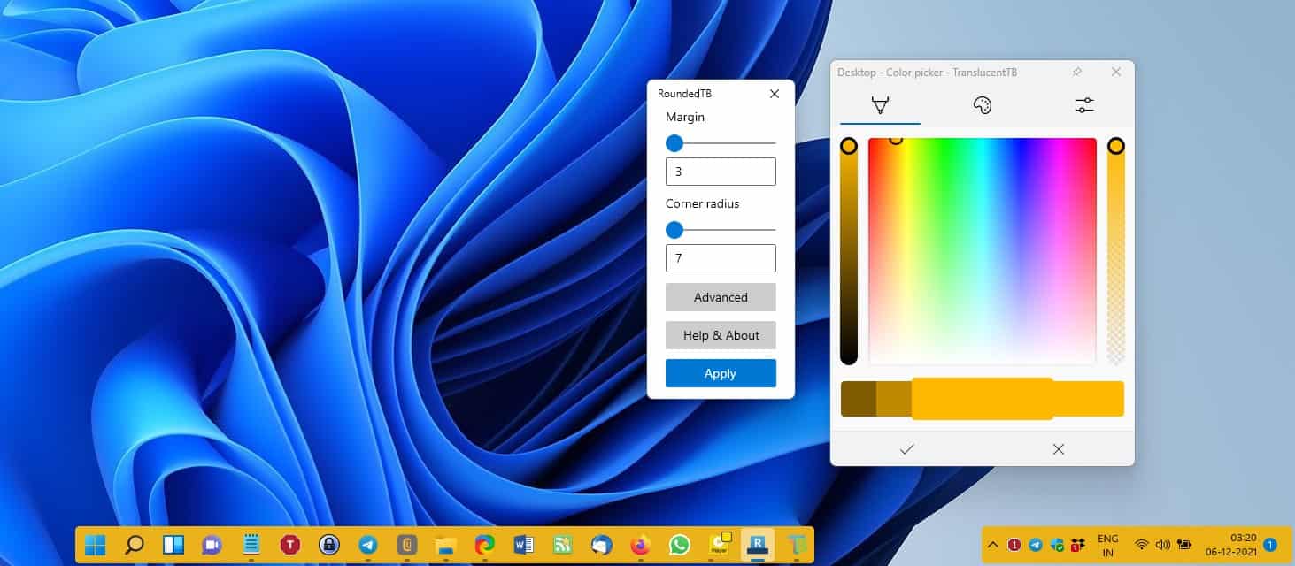 RoundedTB TranslucentTB compatibility