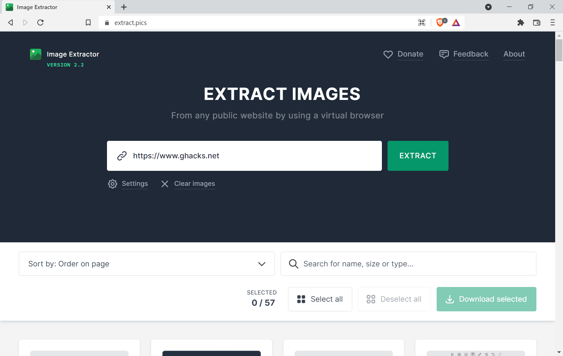 image extractor