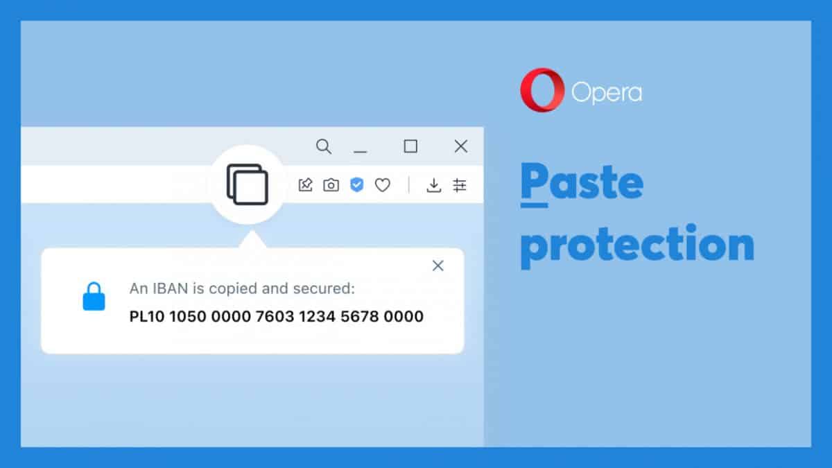 opera Paste protection