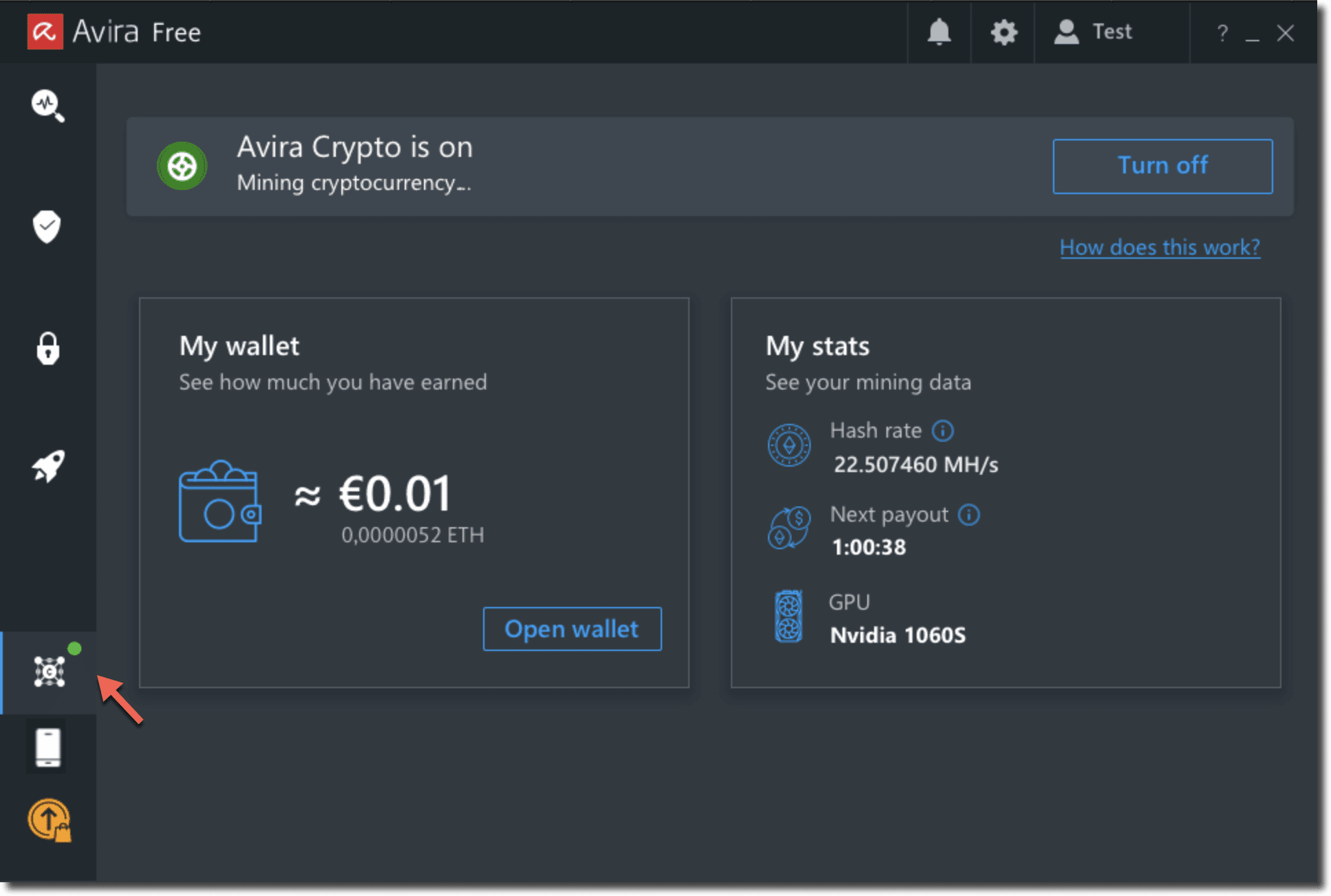 Avira is adding a crypto miner to its products as well ...