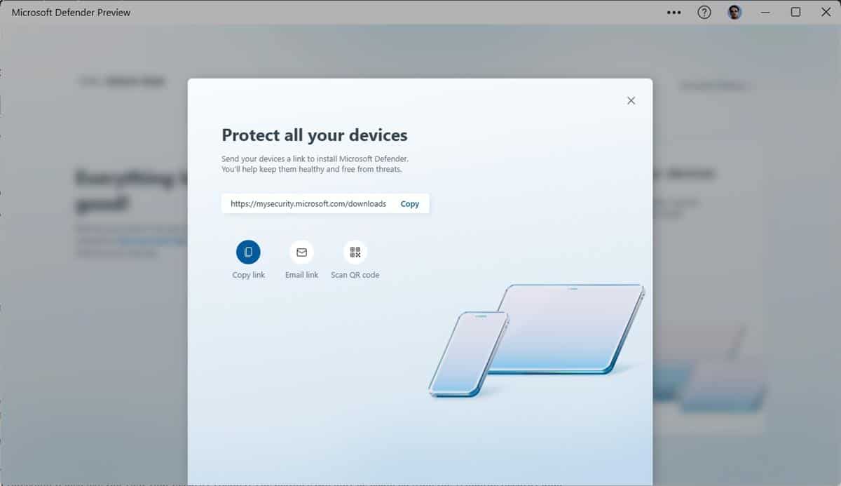 Microsoft Defender Preview - install on other devices