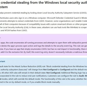 Microsoft Defender gets better at preventing Windows passwords from being stolen