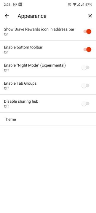 how to disable tab groups in brave browser