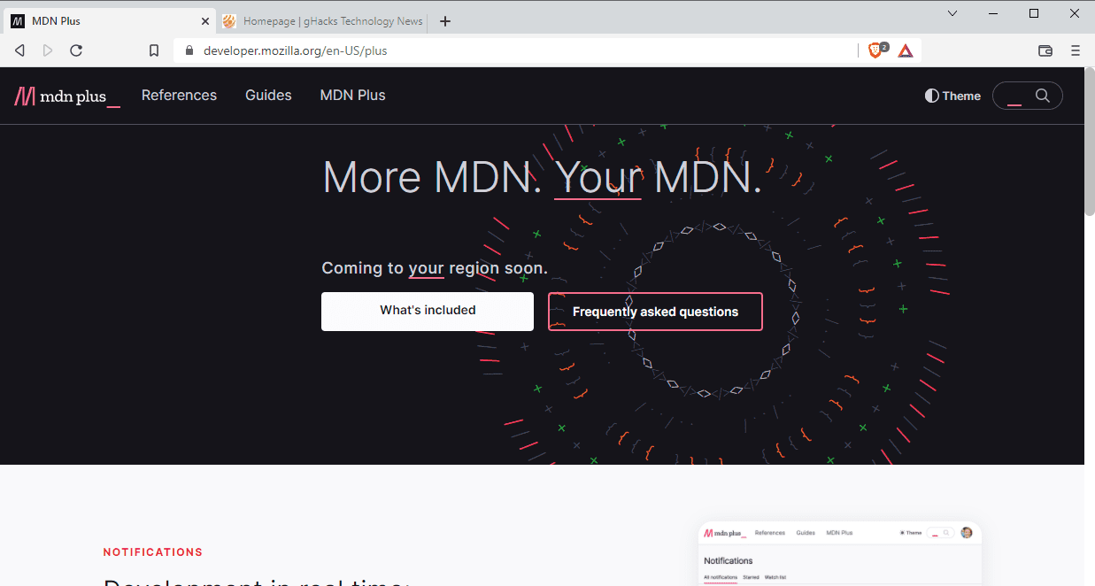 Mozilla launches MDN Plus service in some regions