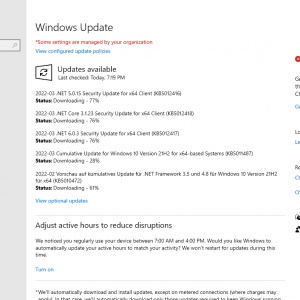 microsoft windows security updates march 2022