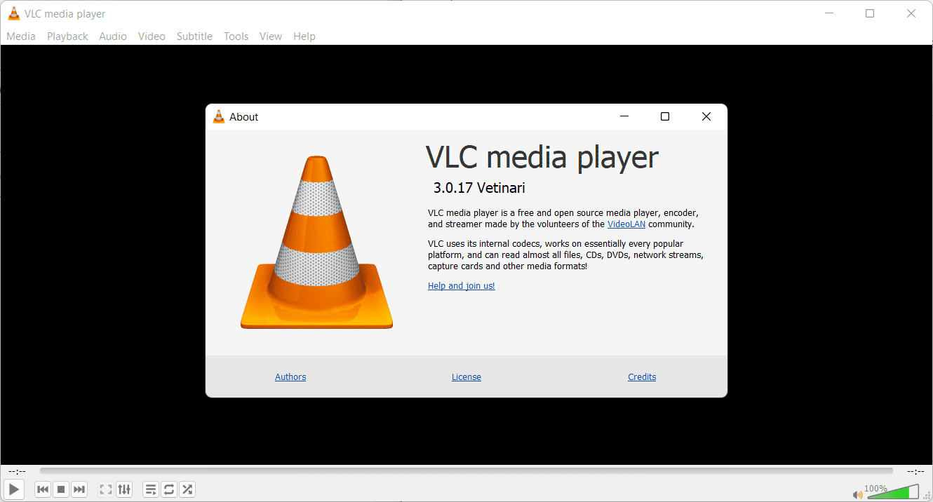 lettore multimediale vlc 3.0.17