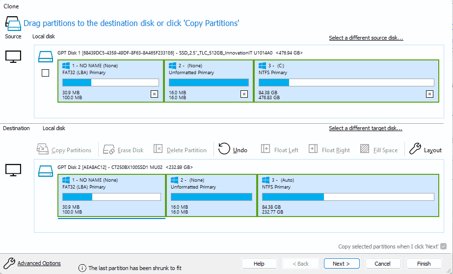 clone disk macrium reflect