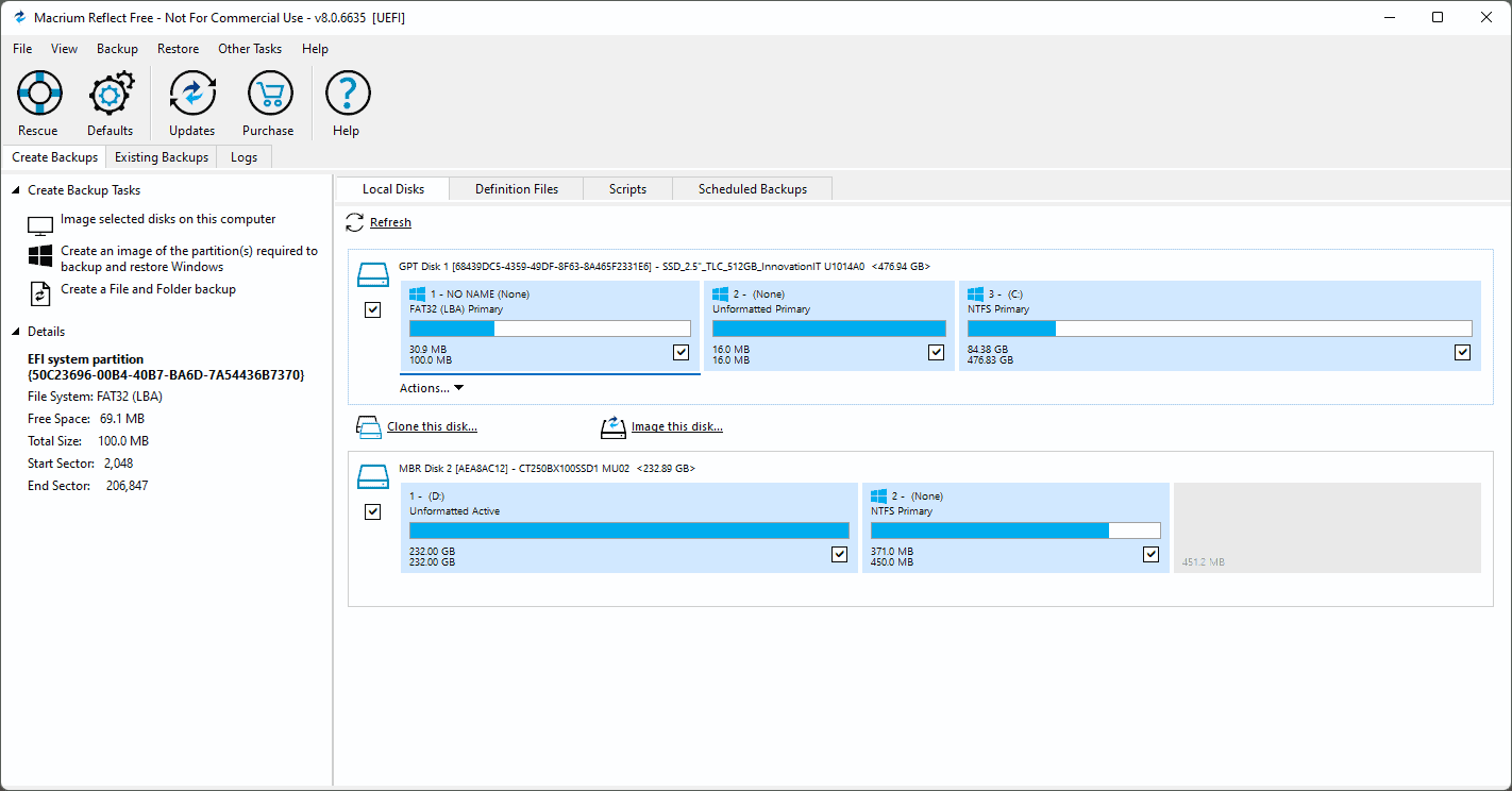 clone Windows 11 system disk for free - gHacks Tech News