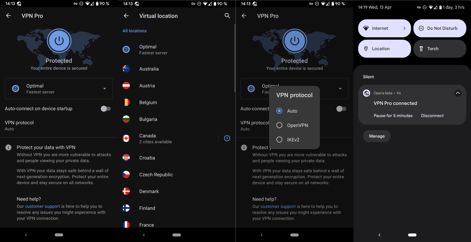 Opera Software launches Opera VPN Pro for Android