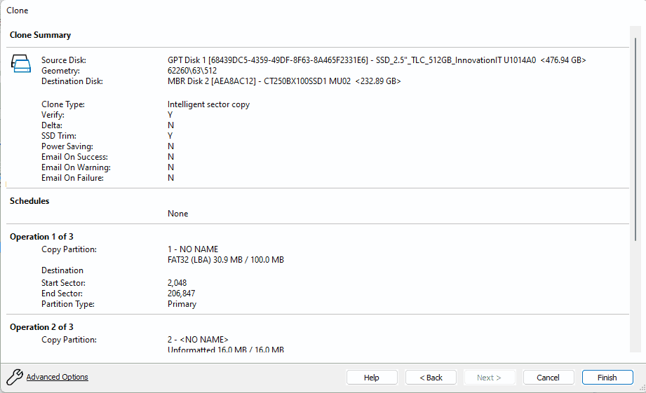 overview disk cloning