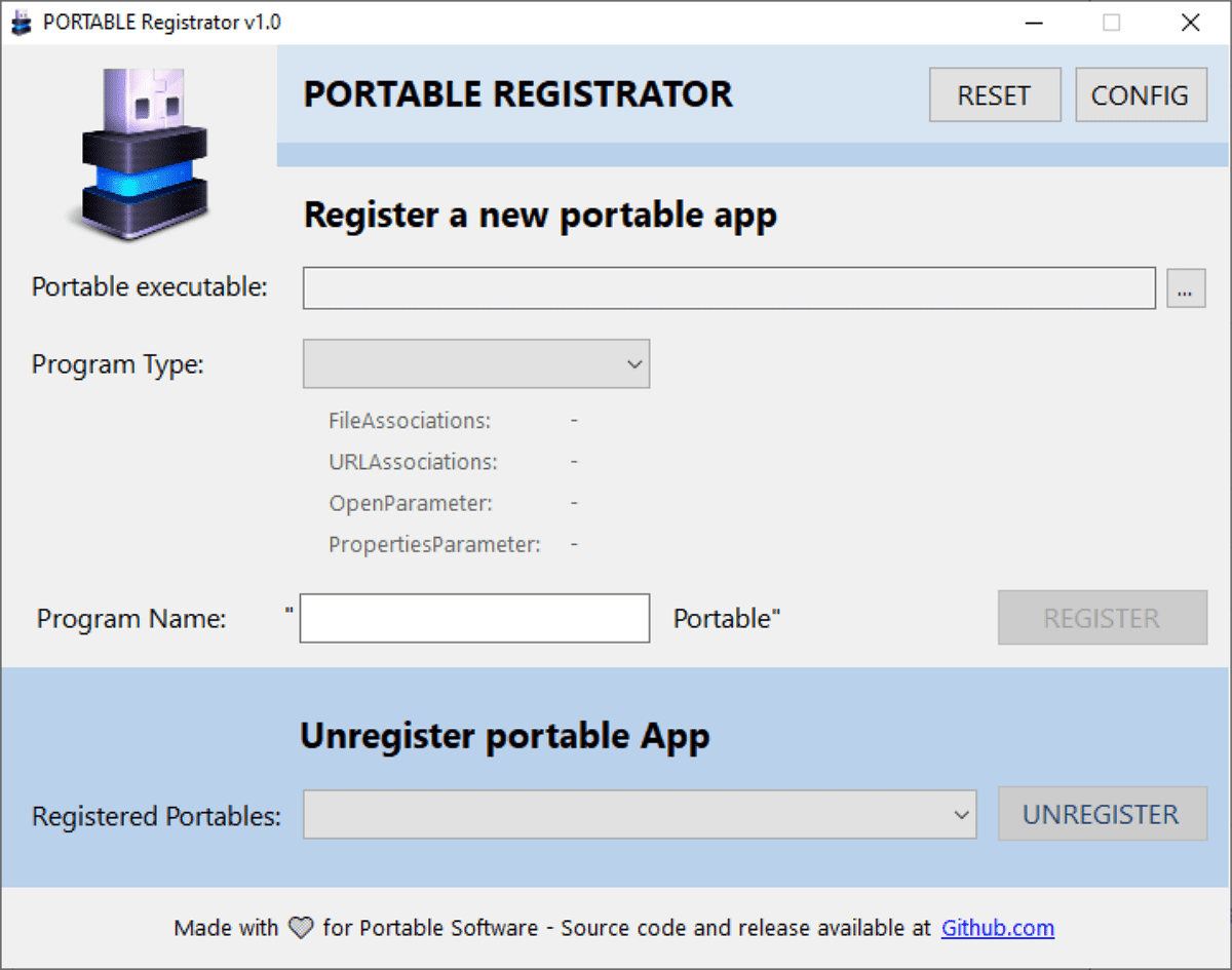 portable registrator