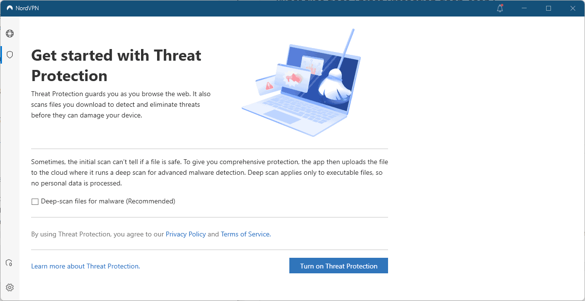 First look at NordVPN's Threat Protection feature