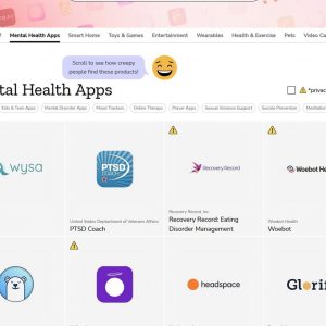 Mozilla says that mental health and prayer apps have serious privacy issues