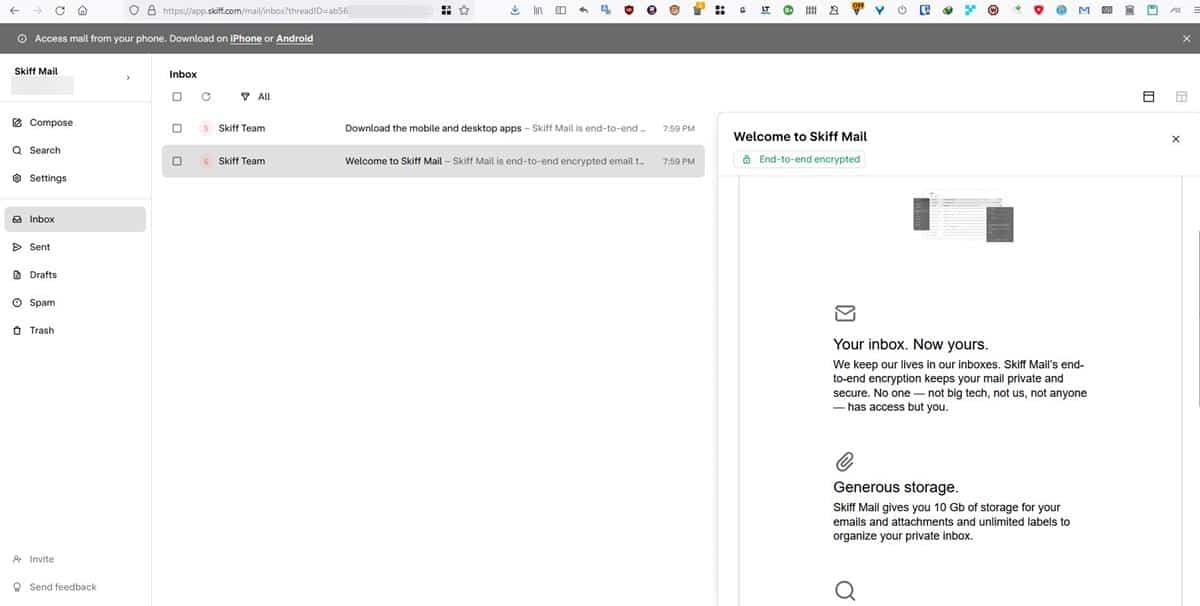 Skiff Mail is a new end-to-end encrypted email service, but should you use it