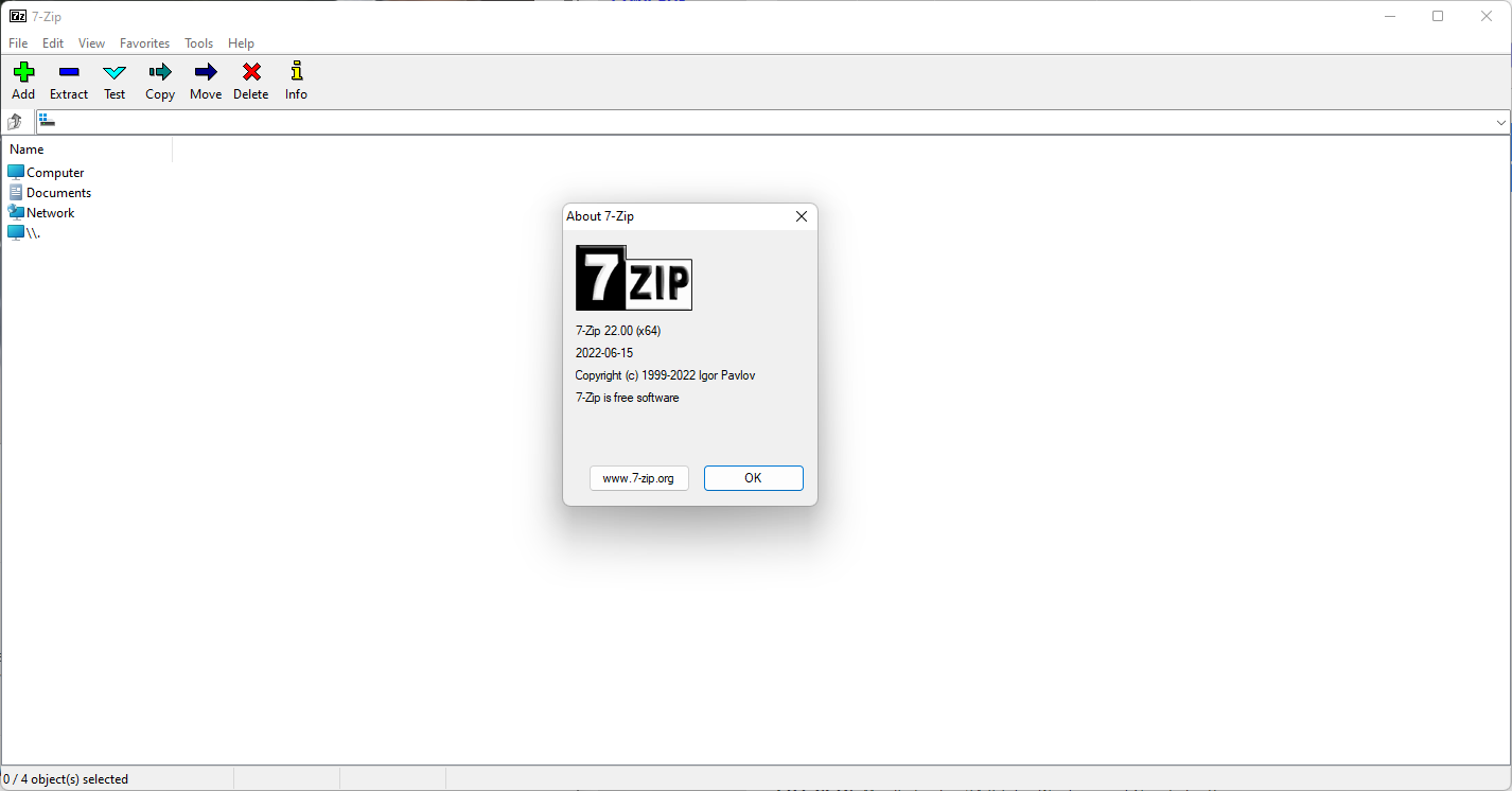 7-Zip 22.00 final is now available