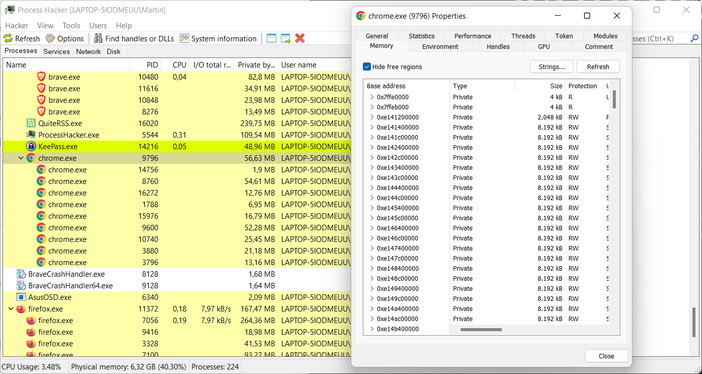 chrome cleartext passwords cookie data