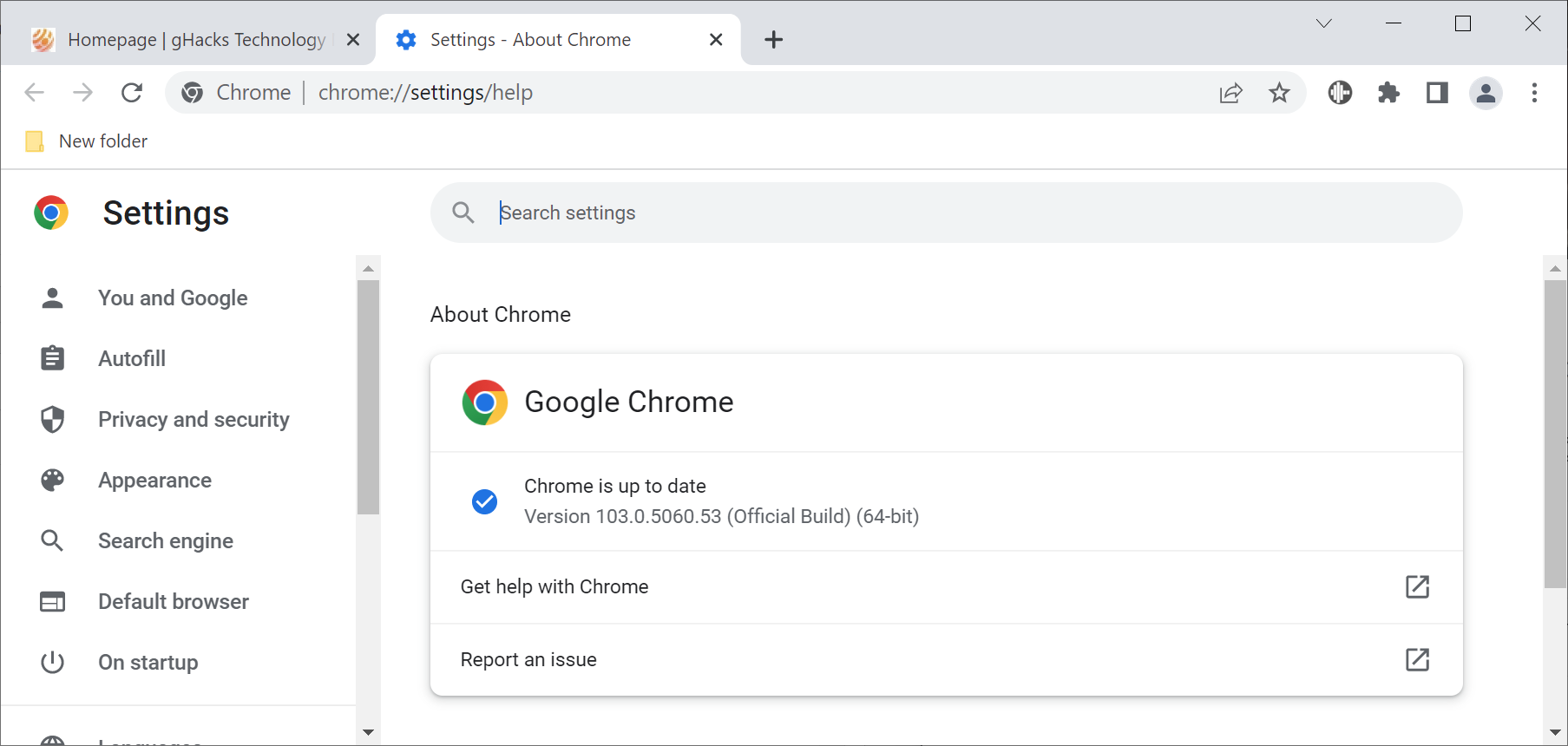 Google Chrome 103 launches with new prerendering technology