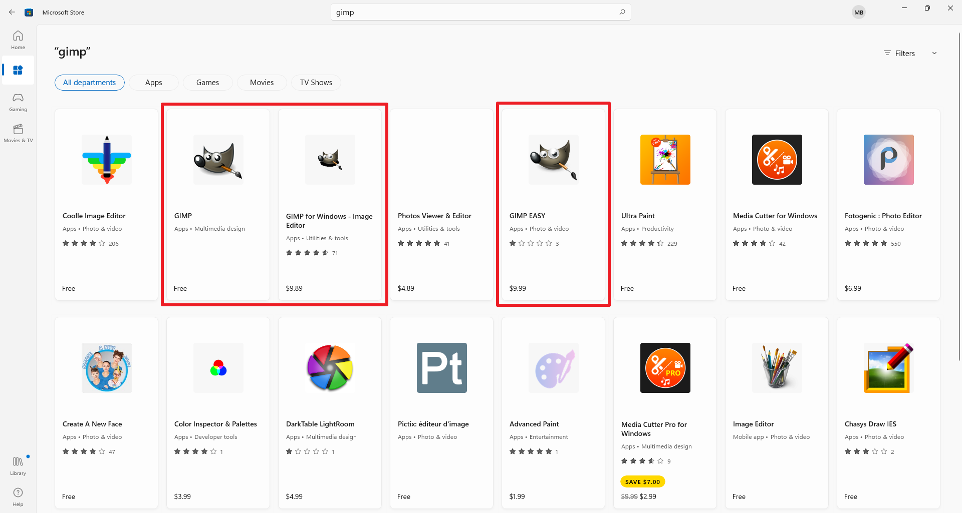 Microsoft Store: no astronomical pricing and paid open source or free copycat applications anymore