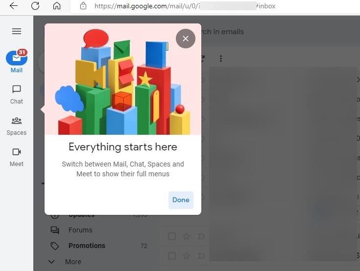 Gmail redesign is rolling out for all users