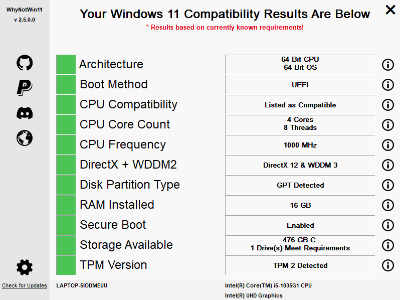 whynotwin11 windows 11 22h2