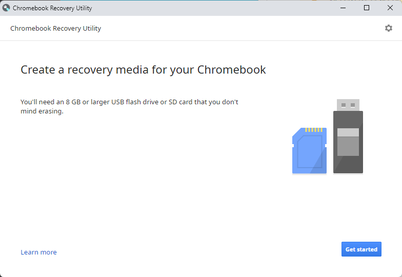 chromebook recovery