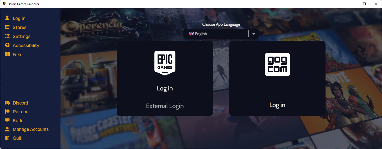 heroic games launcher